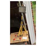 Halogen light with stand, will need new bulb