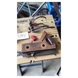 Antique Wood plow planer and plow