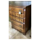 Chest of drawers, five drawers, 33 1/2 x 17 c 17"