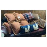 Pillows on the couch