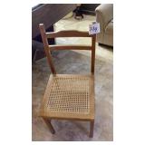 Vintage wooden chair converts into a ladder