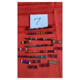 A Collection of WWII Military Ribbons & Bars.