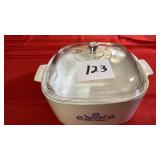 Corning Ware 4qt Casserole Dish / Lid.