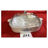 Corning Ware Casserole / Lid Approximately 9.75 x