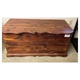 42" x 20" x 20" wooden chest