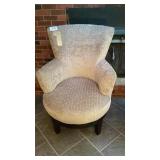 360 degree Swivel wingback accent chair 40" tall
