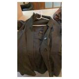 London fog trenchcoat with liner and scarf, also