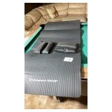 Fitness gear, exercise mat, and four weight bags