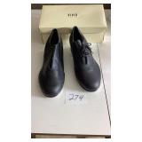 New inbox, Bloch wave tap shoes black soft