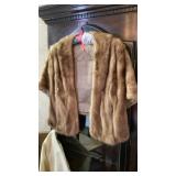Vintage fur stole. Size and Maker unknown