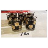 7 Vintage MCM Libbey Highball Glasses