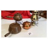 Vintage German brass Samovar approximately 14in
