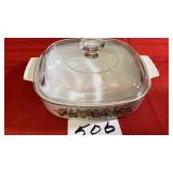 Corning Ware Spice of Life Casserole with Lid 11