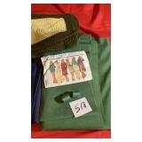 Dressmaker Fabric & Pattern. Napkins & Place