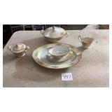 Noritake china japan Penelope 2 bowls with lids,
