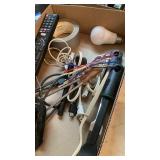 Miscellaneous tools, tape, plug-ins, glasses,