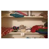 Contents of closet, including four count