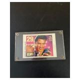Elvis Presley 29-Cent Stamp in Case