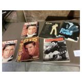 Elvis Presley Collectorï¿½s Magazines Lot