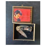 Elvis Presley Folding Knife with Display Box
