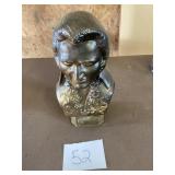 12-Inch Metallic Bust of Elvis Figure