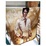 Two Elvis Presley-Themed Blankets