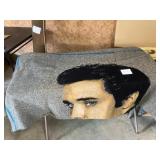 Elvis Presley-Themed Throw Blanket