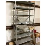Metal Storage Shelving Unit, Gray