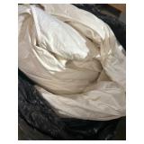 Twin Size Comforter in White Fabric