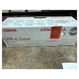 Two Canon GPR-6 Toner Cartridges
