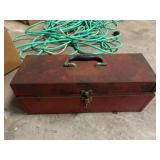 Two Metal Toolboxes With Contents