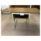 Expandable Wooden Rolling Table