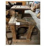 Delta 8-Inch Circular Saw on Wooden Stand