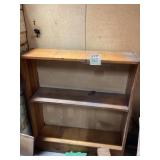 Wooden Bookshelf With Adjustable Shelves