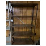 Metal Shelving Unit, 36ï¿½ x 15.5ï¿½ x 68ï¿½