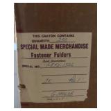 250 Fastener Folders