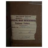 250 Fastener Folders