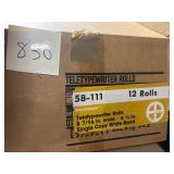 12 Benchmark Teletypewriter Rolls