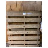 Wooden Pallet With Dimensions Listed