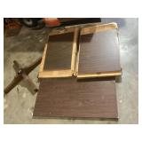 Wood-Style Table with Parts Included