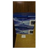 Two Premium BT350 Black Toner Cartridges