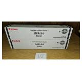 Canon GPR-34 Toner Cartridges (2 Units)