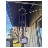 Outdoor Wind Chime With Metallic Finish