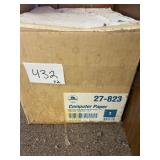 Wooden Cabinet and Box of Computer Paper