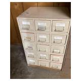 Metal Multi-Drawer Filing Cabinet Unit