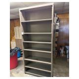 Metal Shelving Unit, 38x12x84 Inches