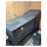 Industrial Steel Storage Bin With Lid