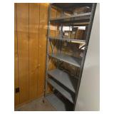 Gray Metal Industrial Storage Shelving