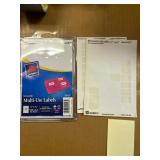 Office Supplies Lot with Miscellaneous Items