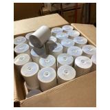 50 Rolls Carbonless 2-Copy Paper, 4x3 in